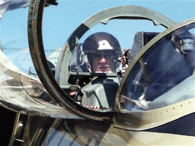 Jack in the cockpit of a L39 Albatros