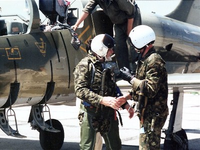 Cockpit of the L-39 Albatros